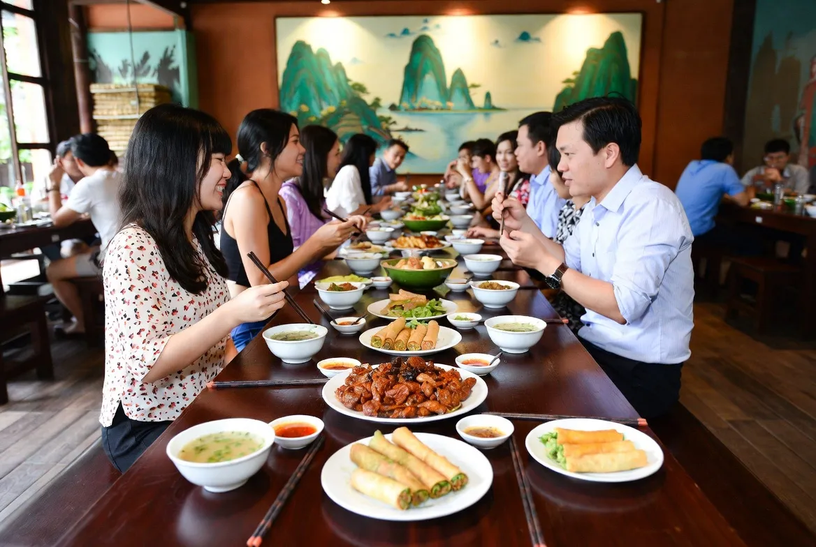 Dining in Vietnam