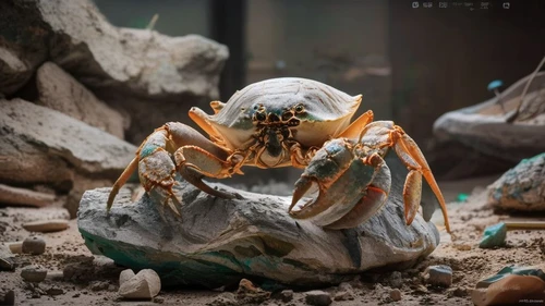 Ancient Crabs: Fossils from Millions of Years Ago