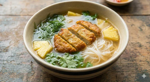 Vietnamese Fish Cake Noodle
