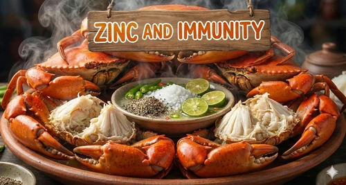 Zinc and Immunity: Crab's Secret Weapon