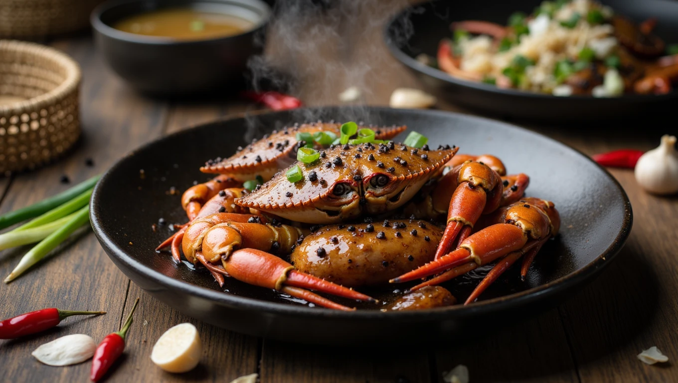 Malaysian Black Pepper Crab