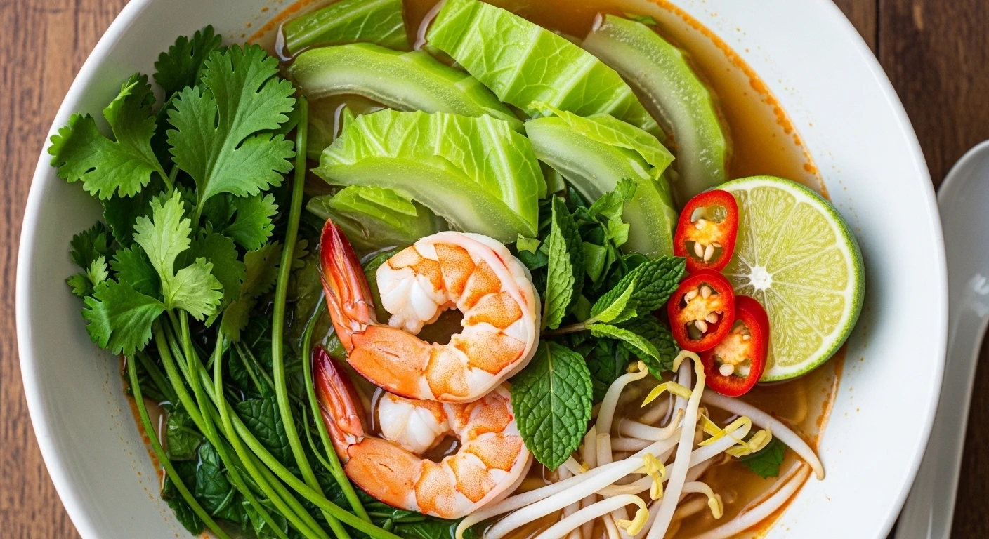 Canh chua tôm sú Cà Mau