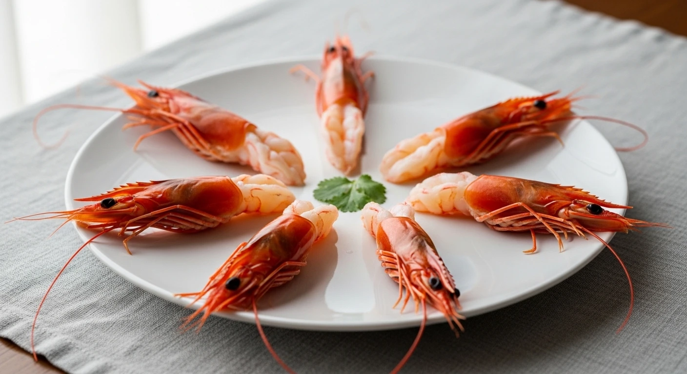 Tôm sú đỏ au, thẳng tắp hấp dẫn