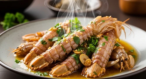 Bề Bề Xào Bơ Tỏi Rắc Ngò Tây