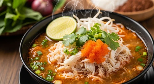 Bún Cua Biển Nấu Mẻ Chua Thanh