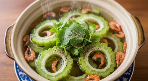 Canh Mướp Nấu Tôm Khô Ngọt Nước