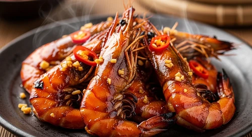 Caramelized Sweet & Salty Whiteleg Shrimp