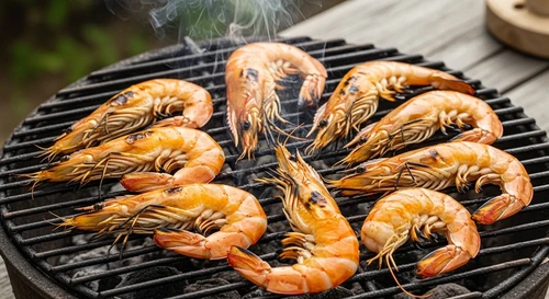 Charcoal Grilling Technique for Seafood Without Burning It Black