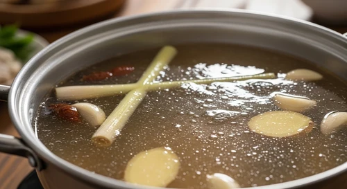 Tip for Making Crystal Clear Seafood Hotpot Broth from Shrimp Heads