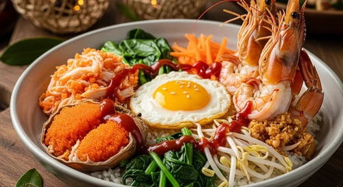 Crab Bibimbap: A Korean-Vietnamese Fusion Bowl