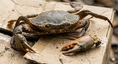 Cua Rụng Càng Được Phù Phép Lắp Ráp Bằng Tăm Tre Siêu Tinh Vi Để Bán Giá Cao