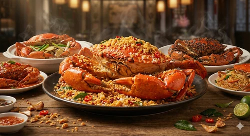 Cua Rang Muối Hồng Kông: Vị Mặn Ngọt Đậm Đà Kích Thích Vị Giác