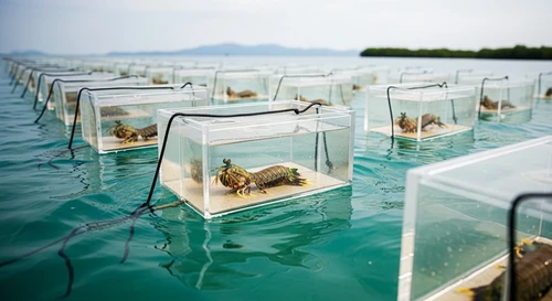 Farming Mantis Shrimp in Individual Plastic Cages: A New Billion-Dong Economic Model
