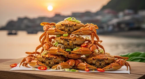 Ghẹ Sữa Sấy Giòn Tẩm Gia Vị: Đồ Ăn Vặt Đóng Hộp Tiềm Năng Xuất Khẩu Xuyên Biên Giới