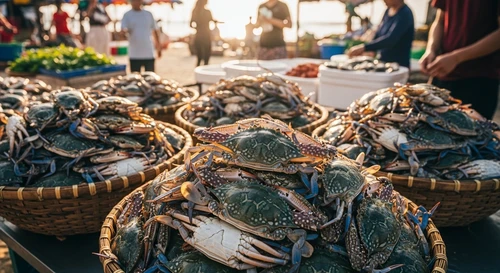 Bảng Cập Nhật Biến Động Giá Ghẹ Xanh Tại Vựa Làng Chài Hàm Ninh Mới Nhất