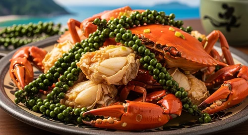 Phu Quoc Green Peppercorn Roasted Crab
