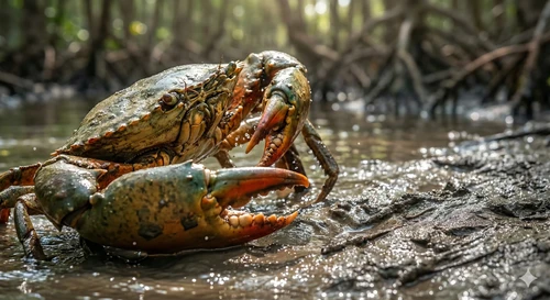 How Crabs Breathe Out of Water