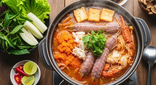 Lẩu Cua Đồng Riêu Bề Bề