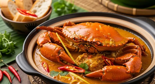 Macau Style Curry Crab: Rich, Coconutty, and Aromatic