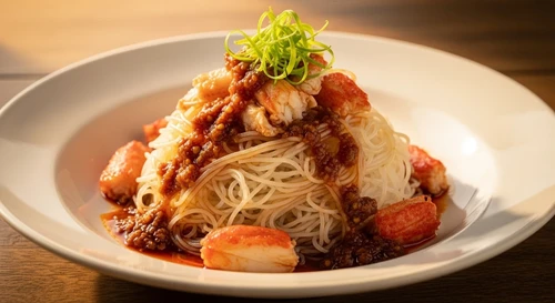 Miến Cua Tay Cầm Sốt X.O: Đẳng Cấp Ẩm Thực Quảng Đông