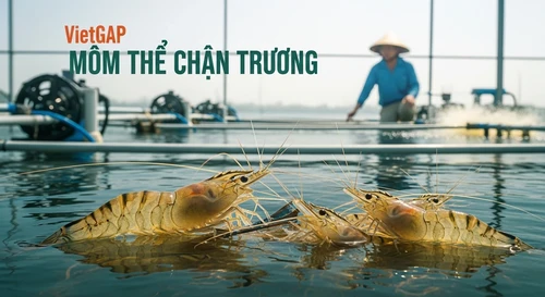 Mô Hình Nuôi Tôm Thẻ Chân Trắng Đạt Chuẩn VietGAP Thu Hàng Chục Tỷ