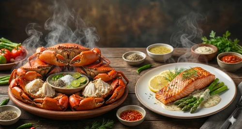 Omega-3 in Crabs vs. Salmon