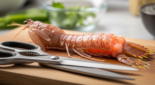 Hack to Peel Whole Mantis Shrimp Without Cutting Your Hands