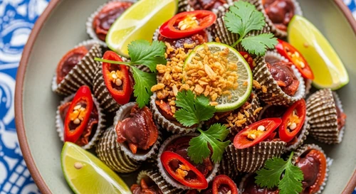 Sò Huyết Tái Chanh Chứa Kho Tàng Sắt Bổ Máu Cho Phụ Nữ Thiếu Máu