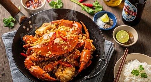 Spicy Lemongrass Chili Crab: A Flavor Explosion