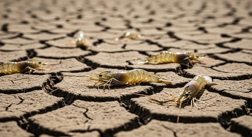 Why Are River Prawns Often Hollow During the Dry Season?