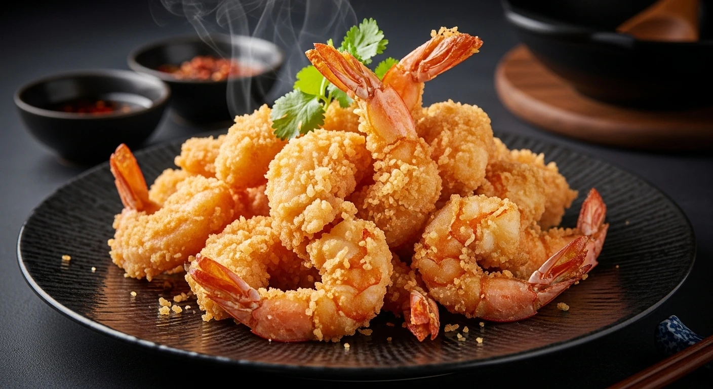 Tôm Chao Dầu Lửa Lớn hấp dẫn