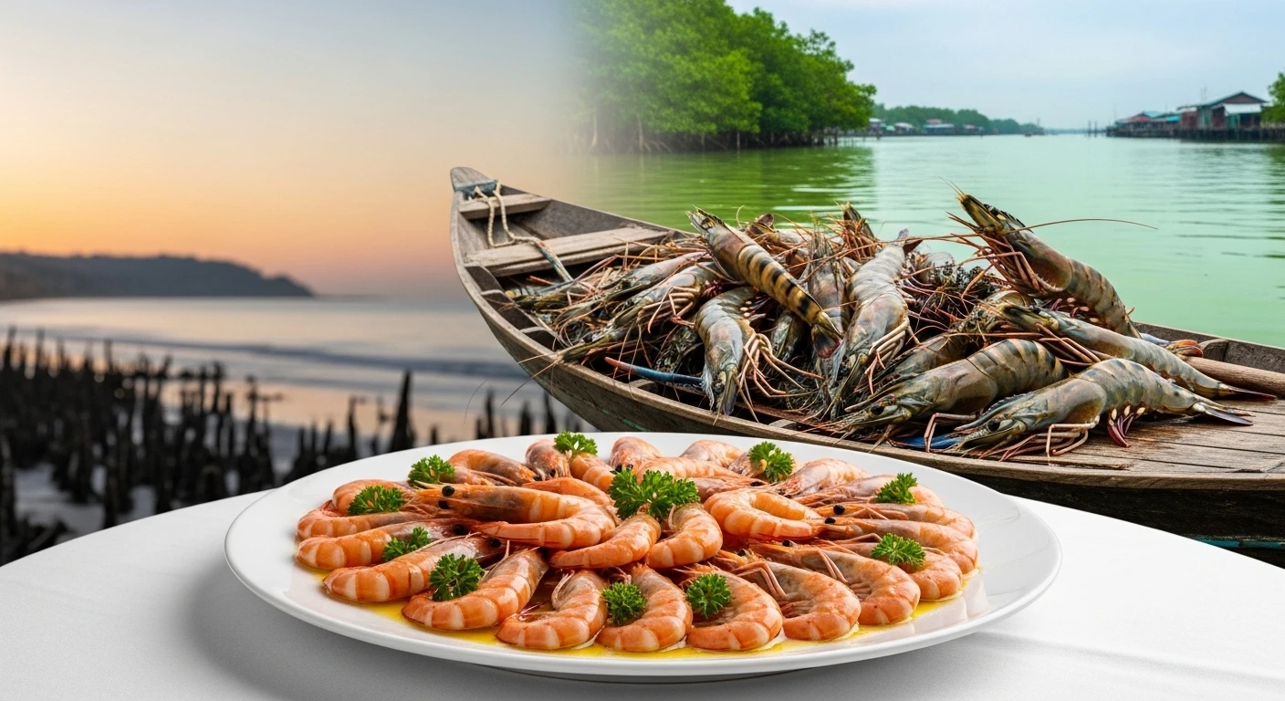Vietnam Shrimp vs French Shrimp: Coastal Sophistication and Delta-Rooted Freshness